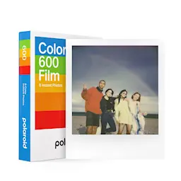 Color instantfilm 600 med hvid ram