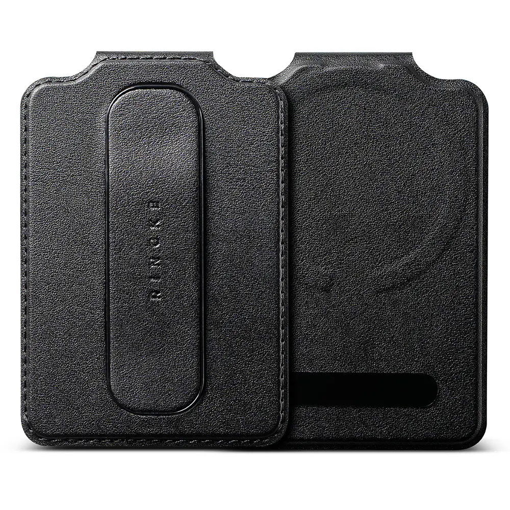 Samsung Galaxy Card Holder Slide Grip Magnetic Edge Svart