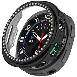 Samsung Galaxy Watch 8 40mm Rhinestone cover Sort