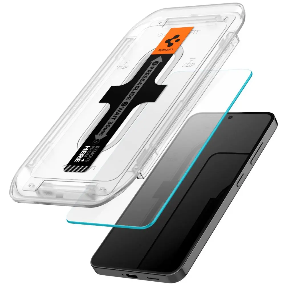 Samsung Galaxy S25 Screen Protector GLAS.tR EZ Fit (2-pack)