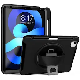 Iskunkestävä Hybridikuori iPad Air 10.9 5th Gen (2022) musta