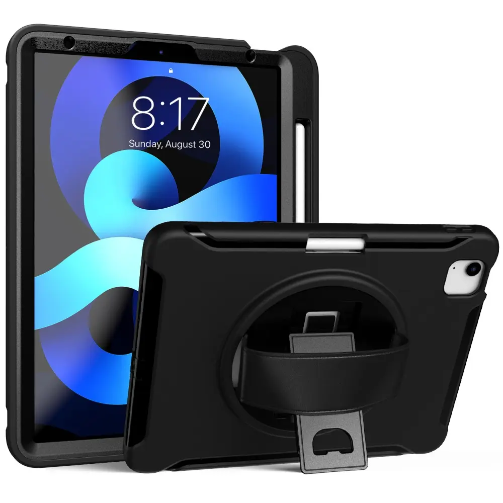 Iskunkestävä Hybridikuori Apple iPad Air 11 7th Gen (2025) musta