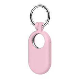 Samsung Galaxy SmartTag 2 Nyckelring med silikonskal, Rosa