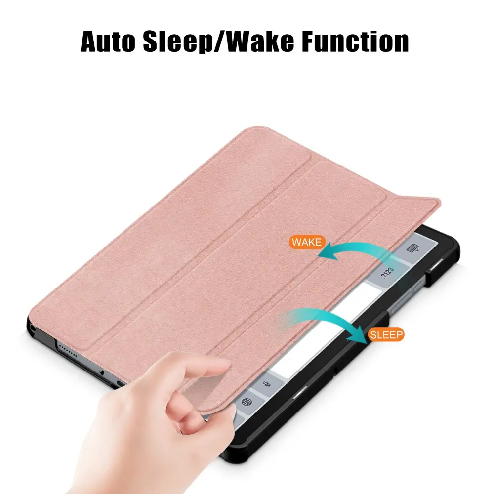 Fodral Tri-fold Samsung Galaxy Tab A9 Plus Roséguld