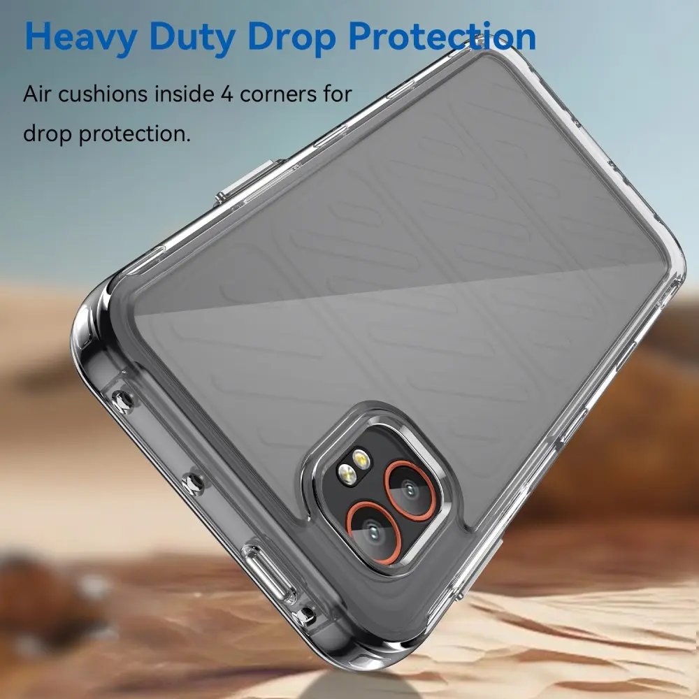 Hybridskal Samsung Galaxy Xcover 7 Pro Genomskinlig
