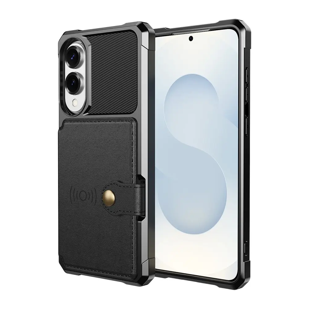 Tough Multi-slot Case Samsung Galaxy S25 Edge Svart