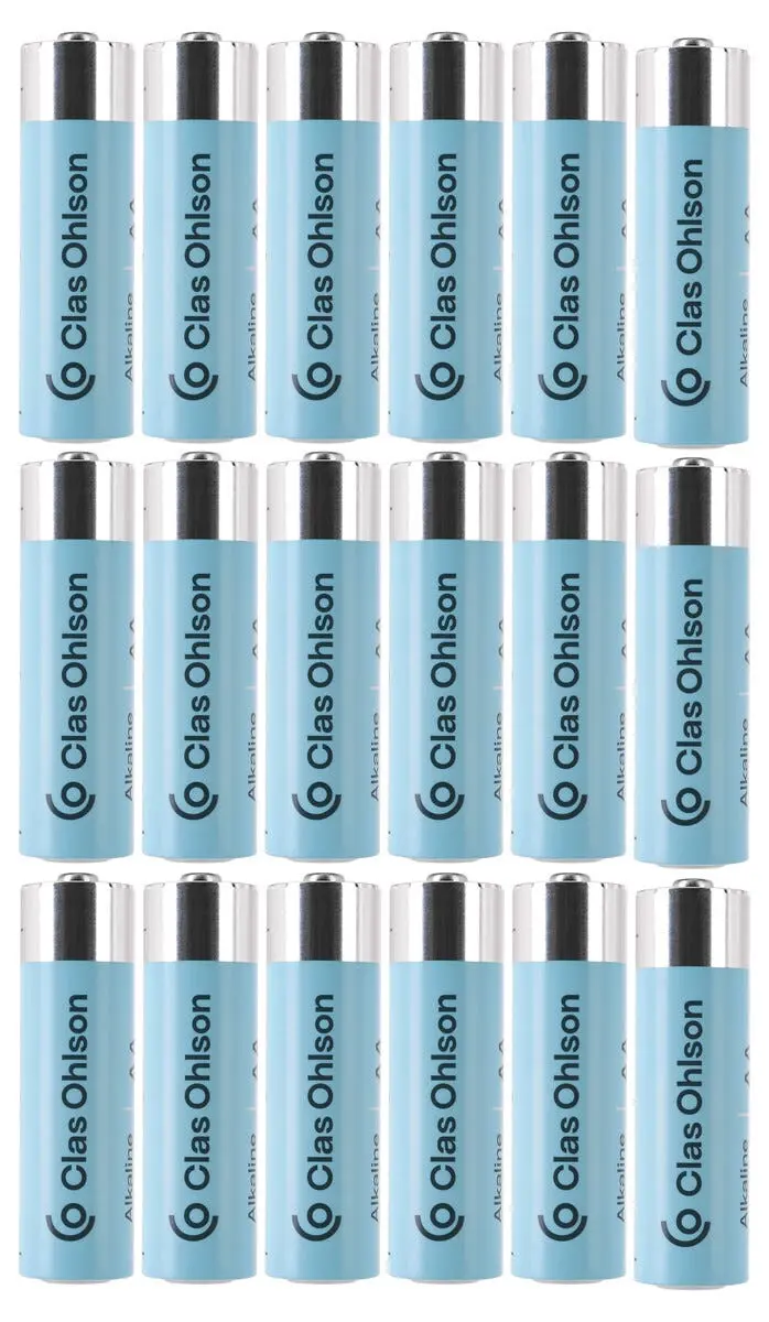 Alkaliskt AA-batteri LR6 (18-pack)