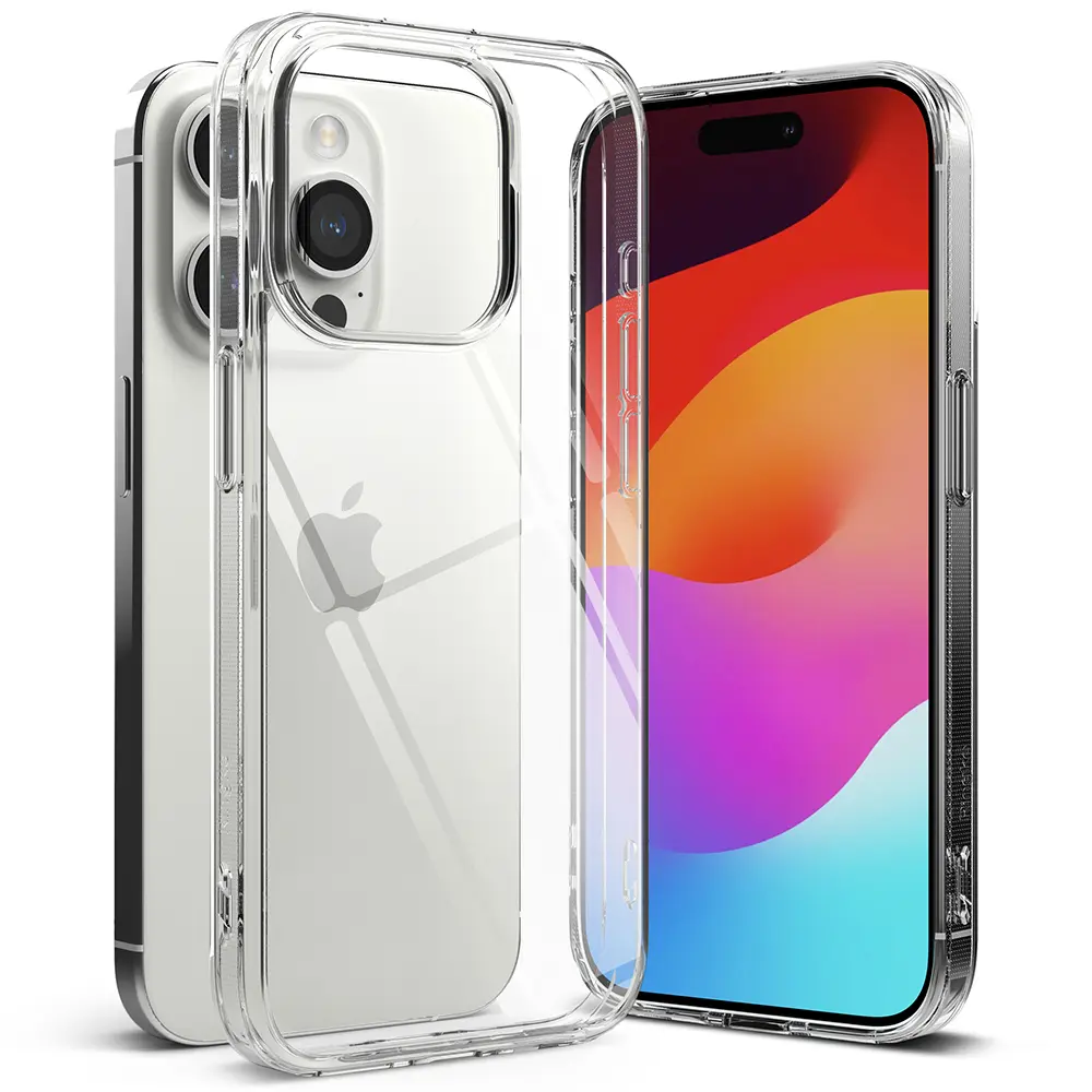 Fusion Case iPhone 15 Pro Genomskinlig