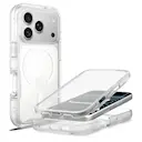 Full Protection Magnetic Case iPhone 17 Pro Gennemsigtig