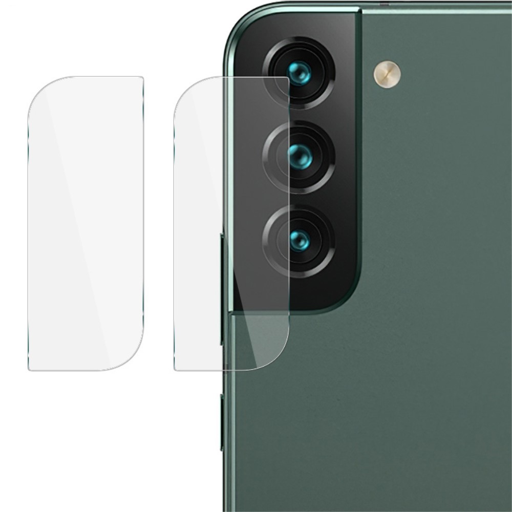 Imak 2-pack Panssarilasi Kameran Linssinsuoja Samsung Galaxy S22/Galaxy S22 Plus Kirkas