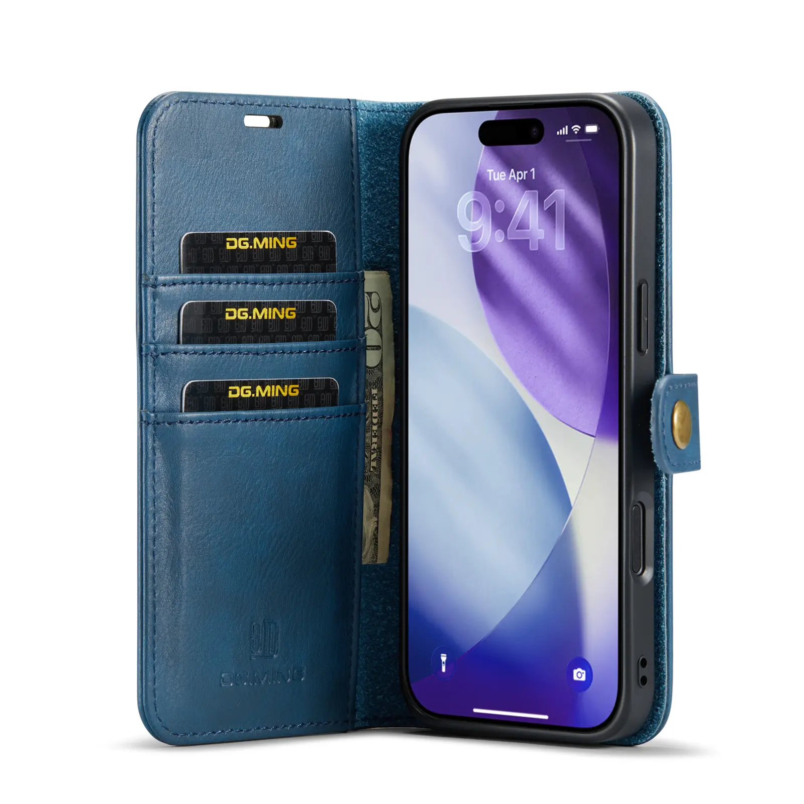 Magnet Wallet iPhone 18 Pro Blue