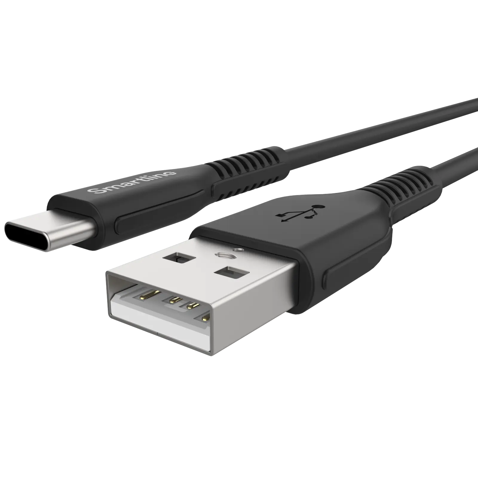 Strong USB-kabel USB-C 2m Svart