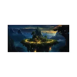 Gaming musemåtte 90x40 cm - Island