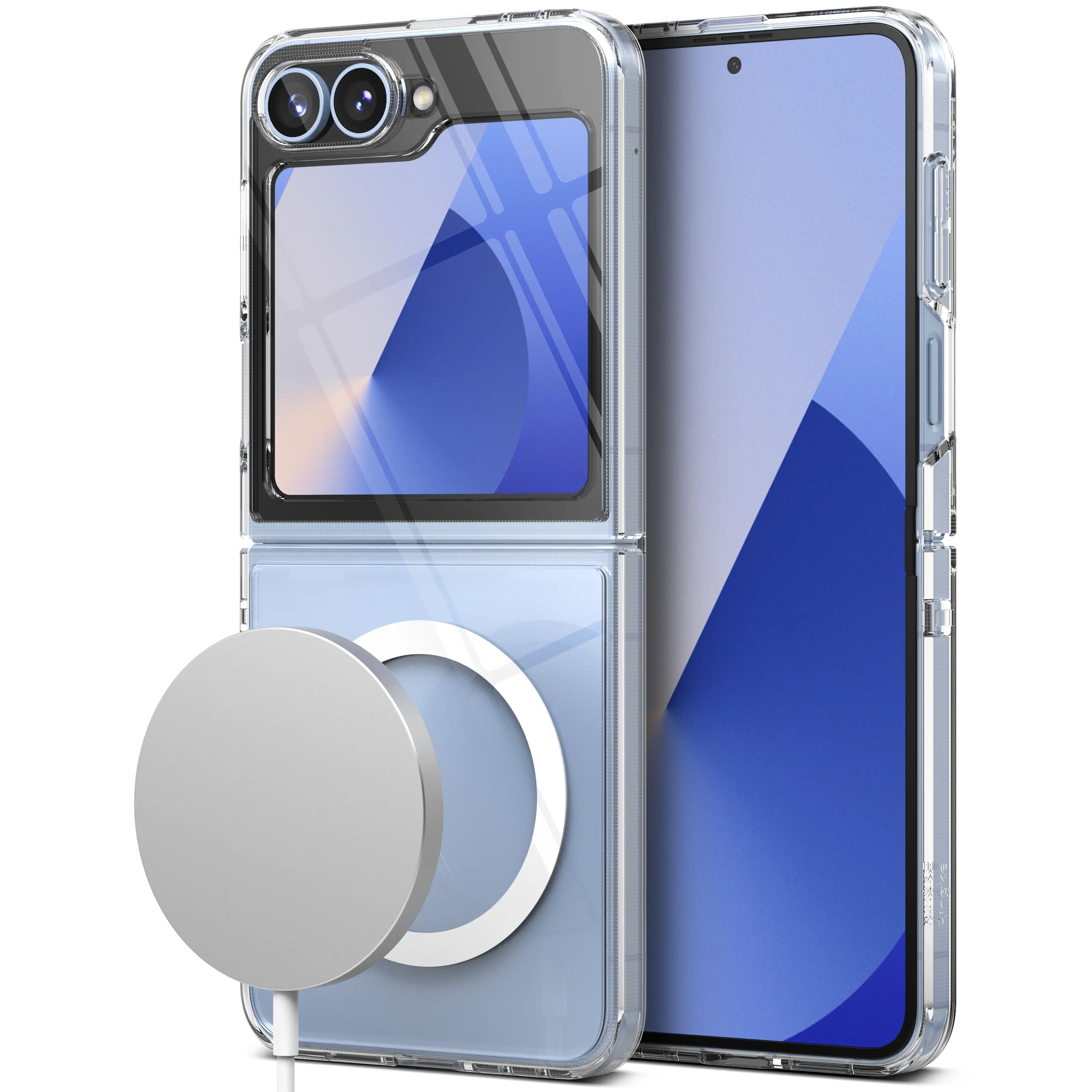 Fusion Magnetic Case Samsung Galaxy Z Flip 7 FE Matte Clear