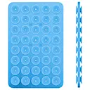 Mobilholder med dobbeltsidede sugekopper Blå