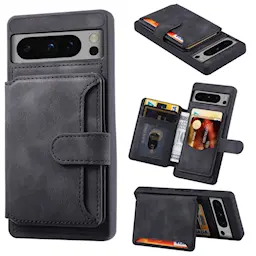 RFID blocking Multi-slot Deksel Google Pixel 8 Pro svart
