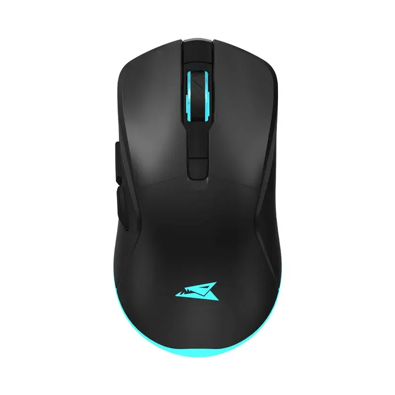 Trådløs gamingmus Turtle 6D 3.200 dpi, Svart