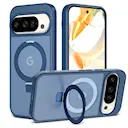 Hybridcover Magnetic Ring Google Pixel 10 Mørkeblå