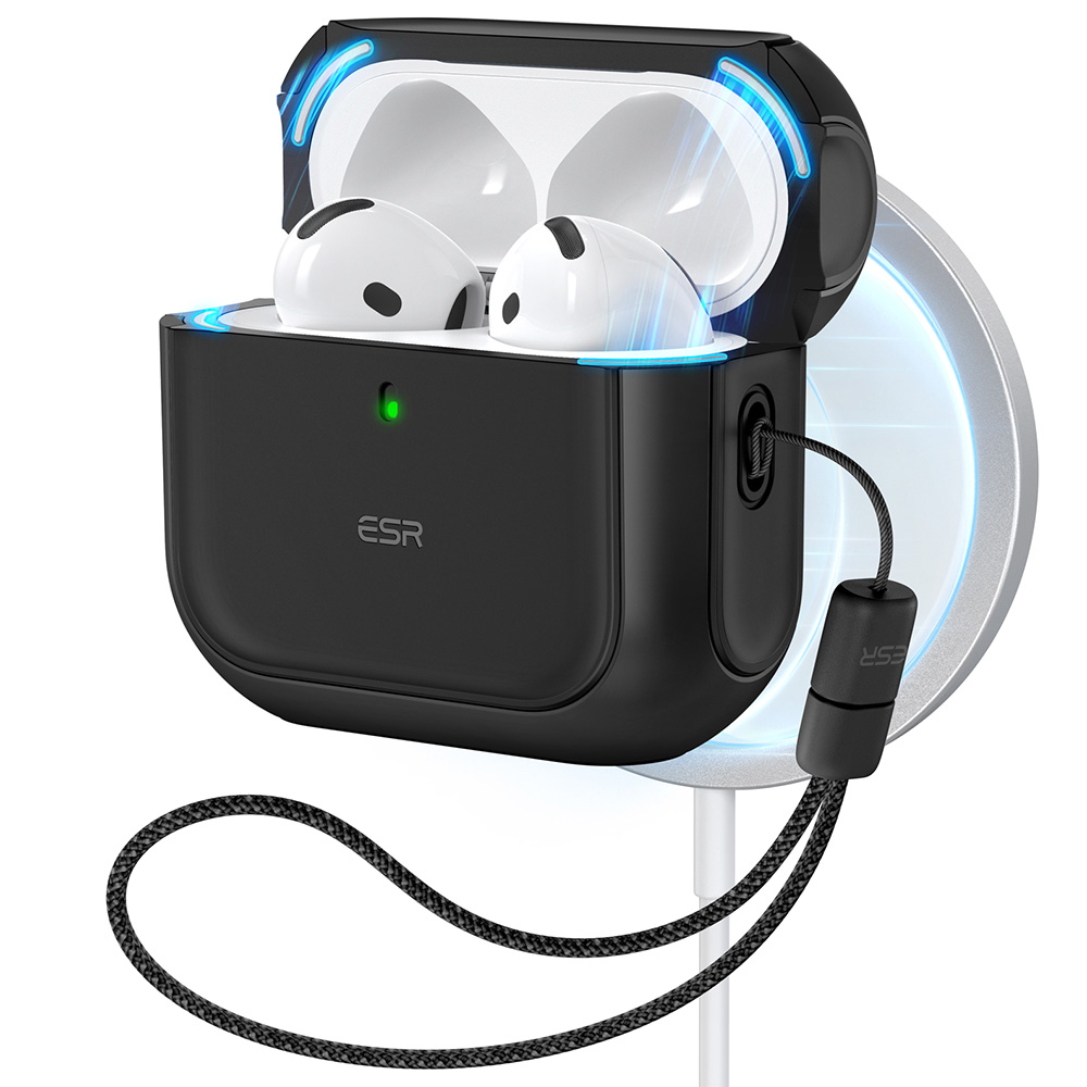 ESR Apple AirPods 4 Deksel Orbit MagSafe, Svart