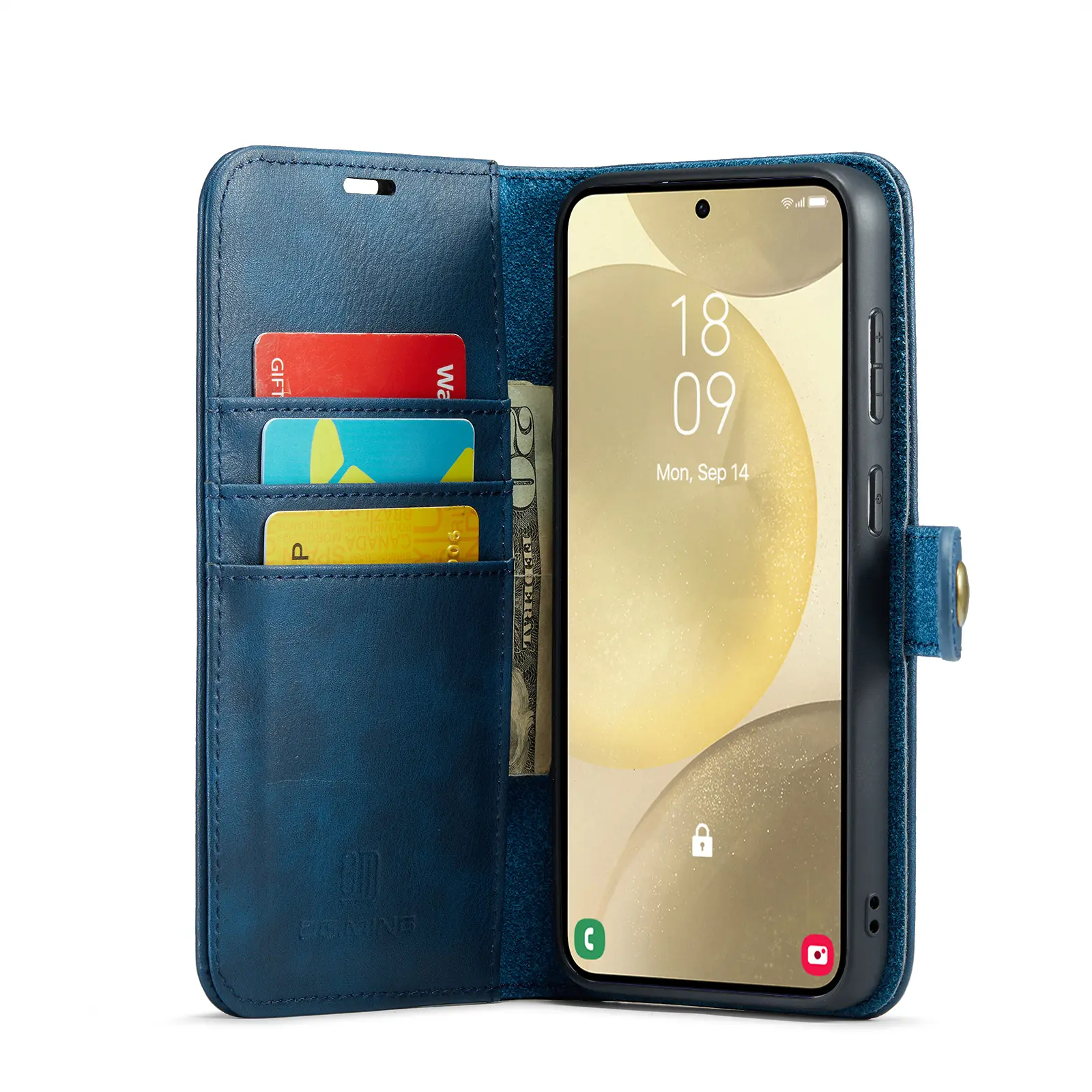 Magnet Wallet Samsung Galaxy S25 Plus Blue