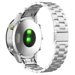 Titaniumarmbånd Garmin Fenix 7S Sølv