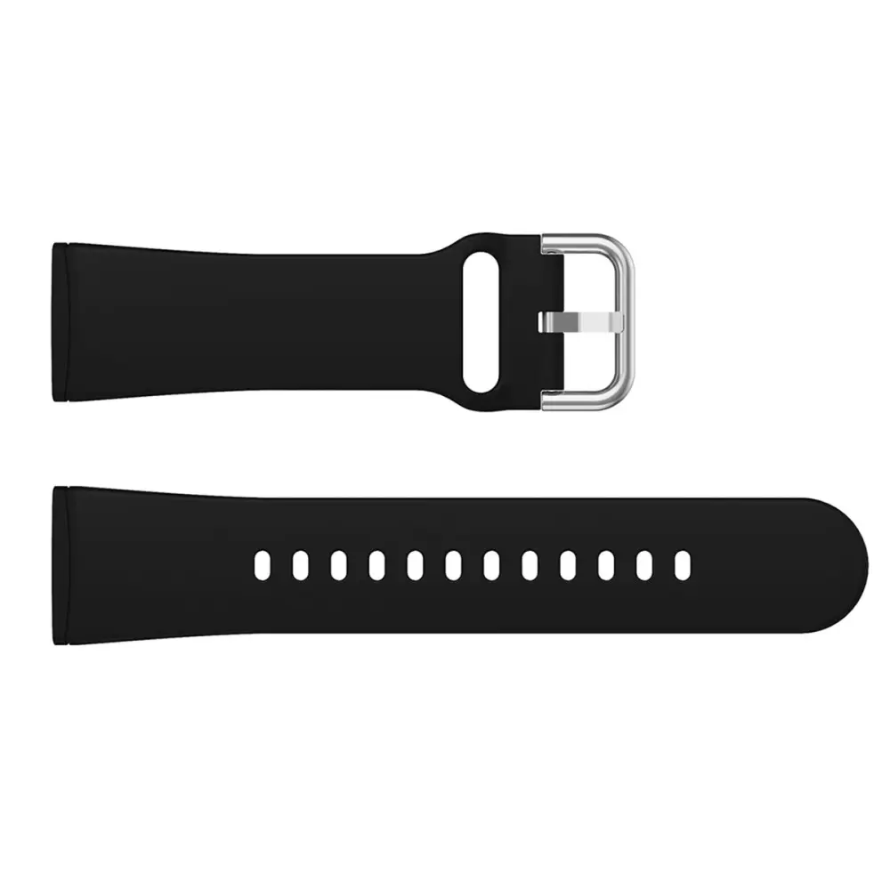 Silikonarmband Fitbit Versa 3 Svart