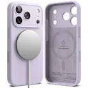 Silicone Magnetic Case iPhone 17 Pro Max Light Purple