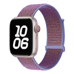 Nylonurrem Apple Watch Series 10 42mm Lilla