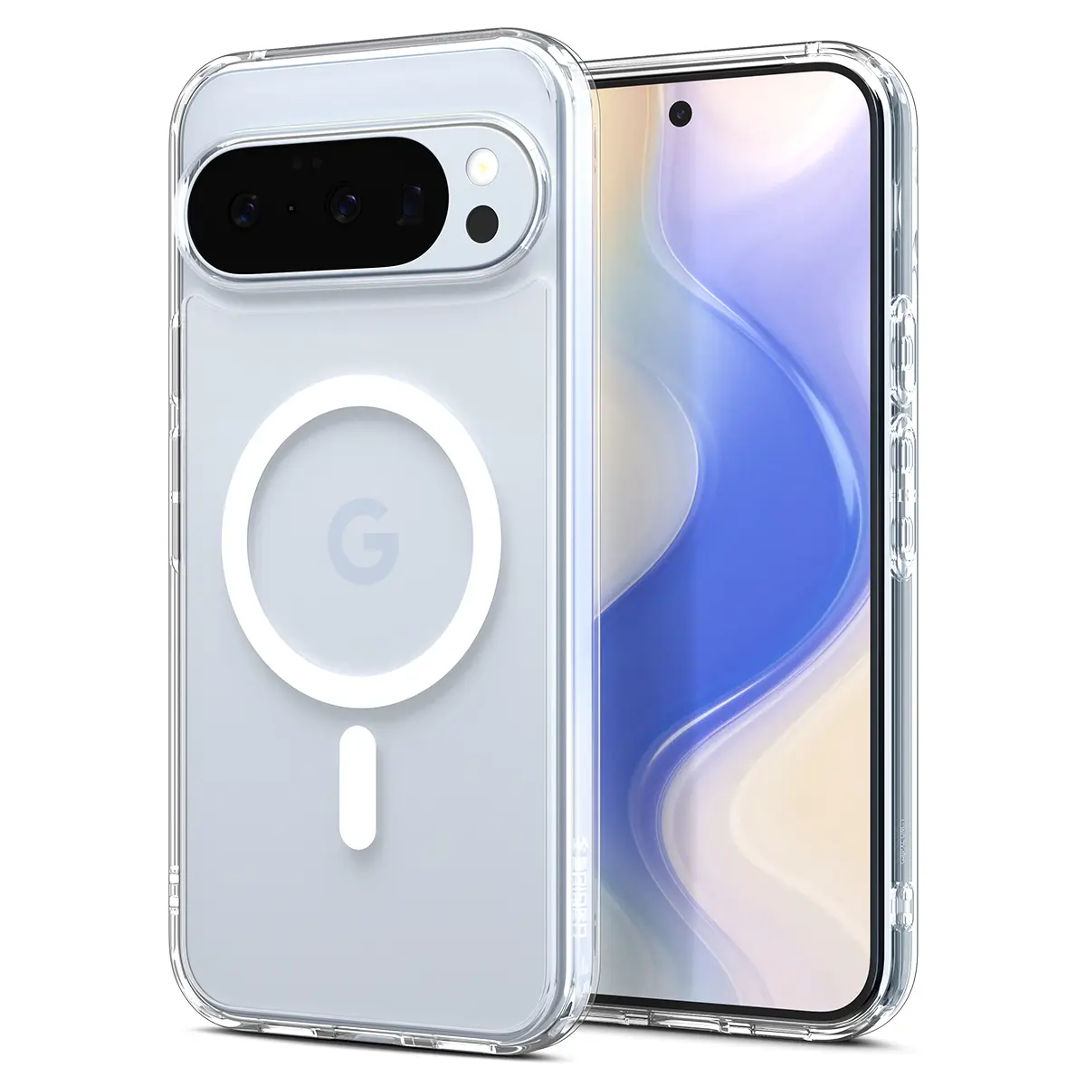 Case Ultra Hybrid MagSafe Google Pixel 10 Pro Clear White