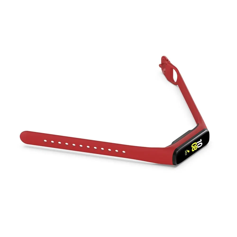 Silikonarmband Samsung Galaxy Fit 2 röd