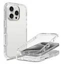 Full Cover Case iPhone 16 Pro Max Gennemsigtig