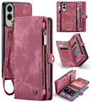 Multi-slot Mobiltaske Samsung Galaxy S25 Edge Rød