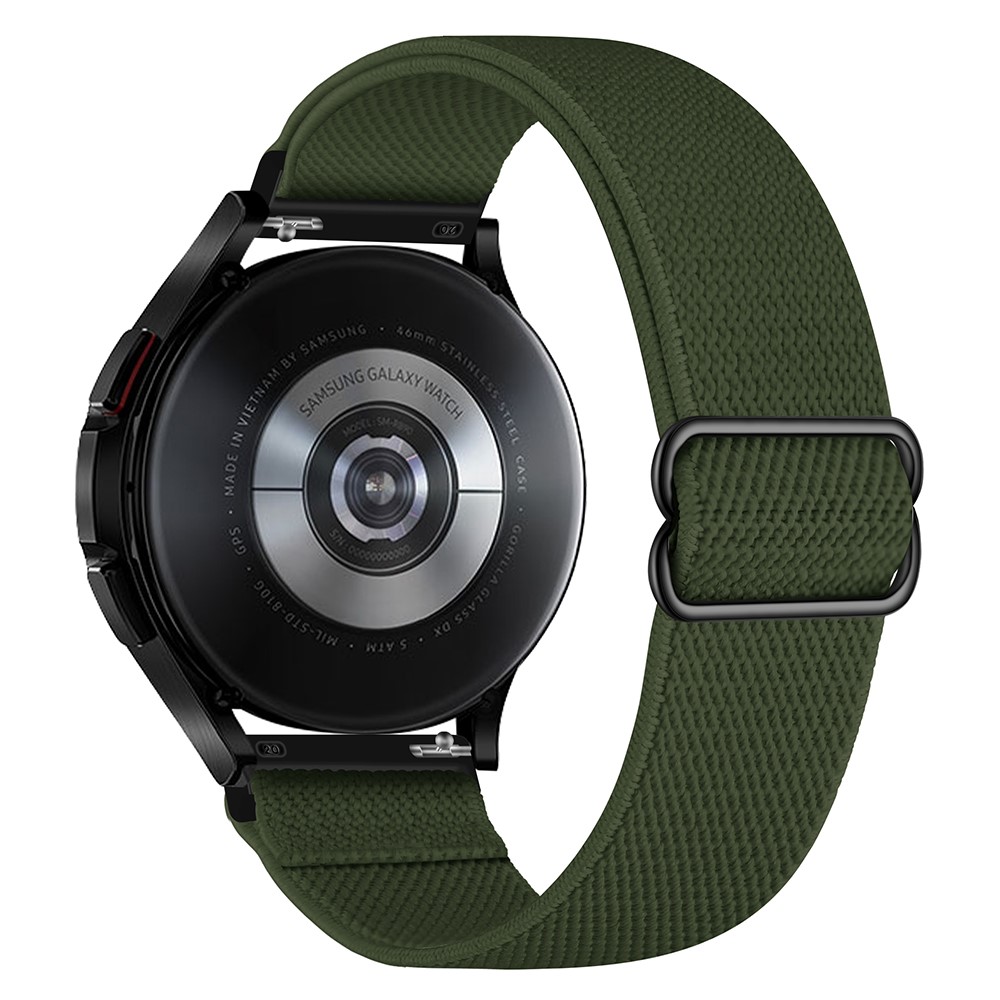 Suunto 9 Peak Elastisk Nylonreim Grønn - Fleksibelt smartklokkearmbånd i behagelig elastikk