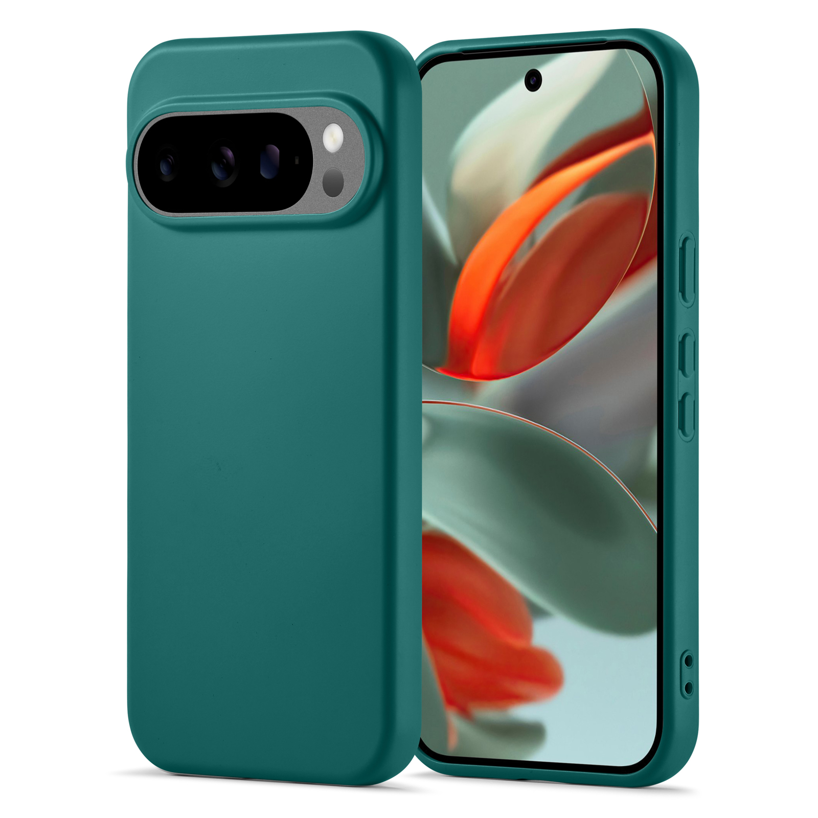 Mobique TPU Deksel Google Pixel 10 Pro Mørk grønn
