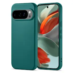 Google Pixel 10 Pro XL TPU-suojakuori, Tummanvihreä