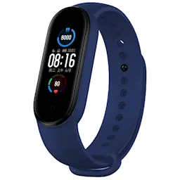Xiaomi Mi Band 5/6 Reim Silikon blå