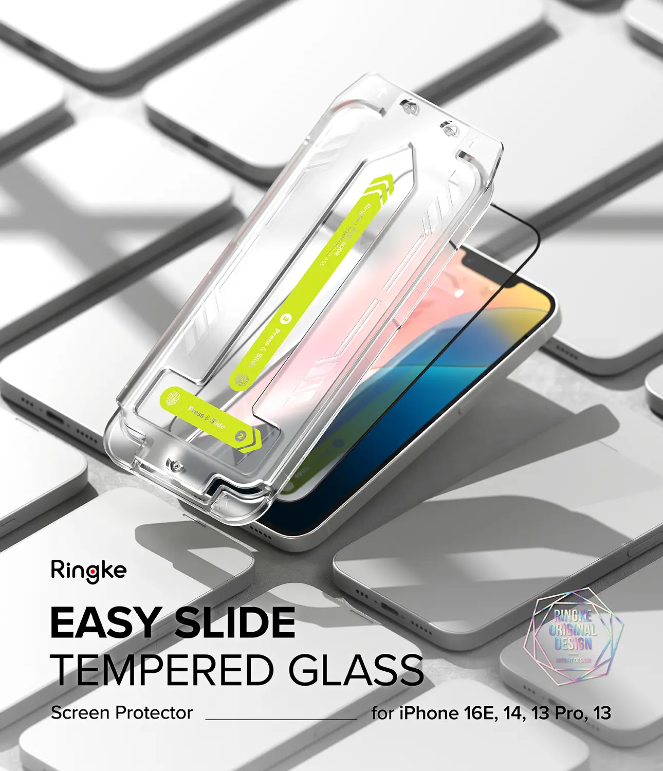 Easy Slide Glass (2-pack) iPhone 13
