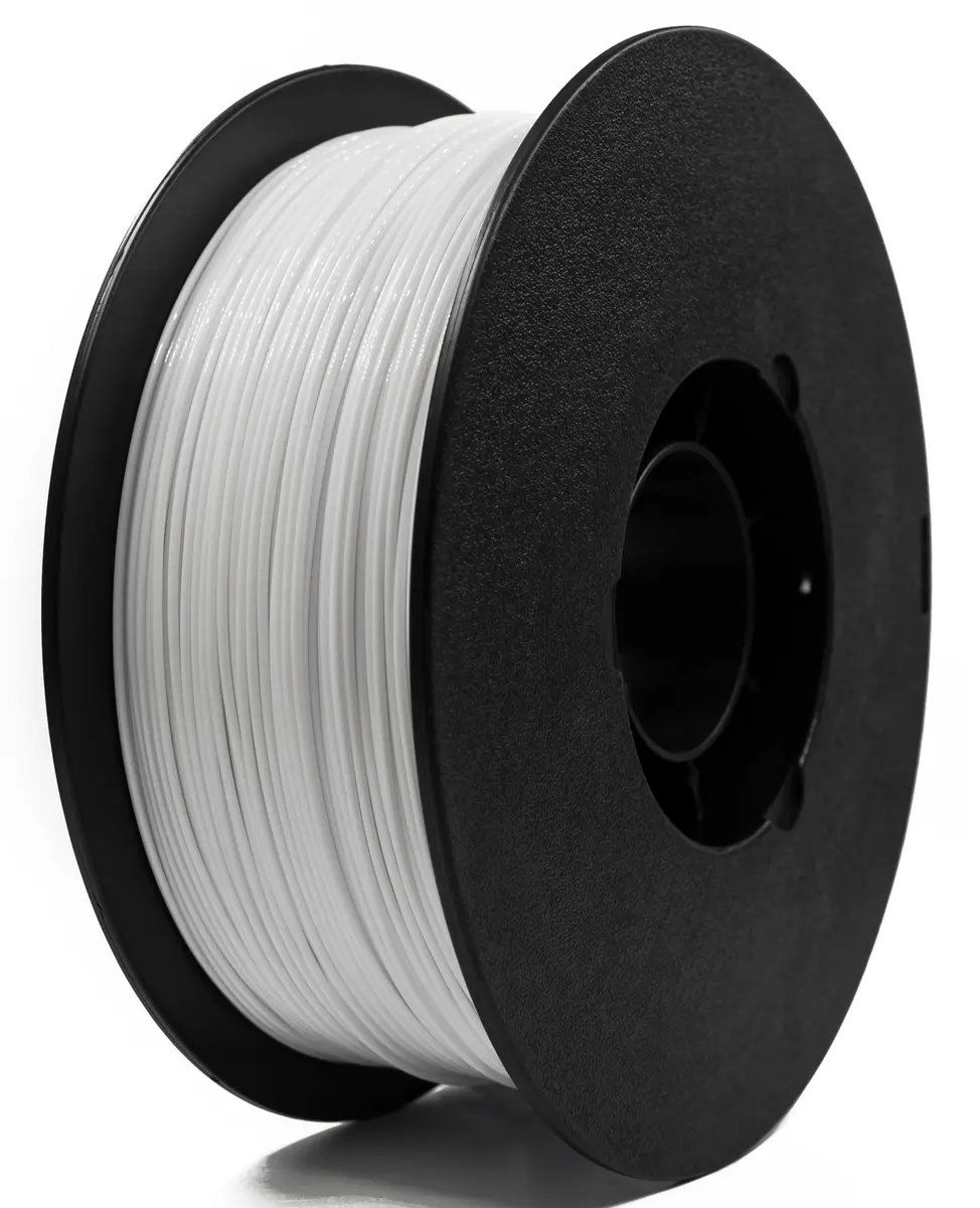 PETG-filament 1,75 mm för 3D-skrivare 1 kg, Vit