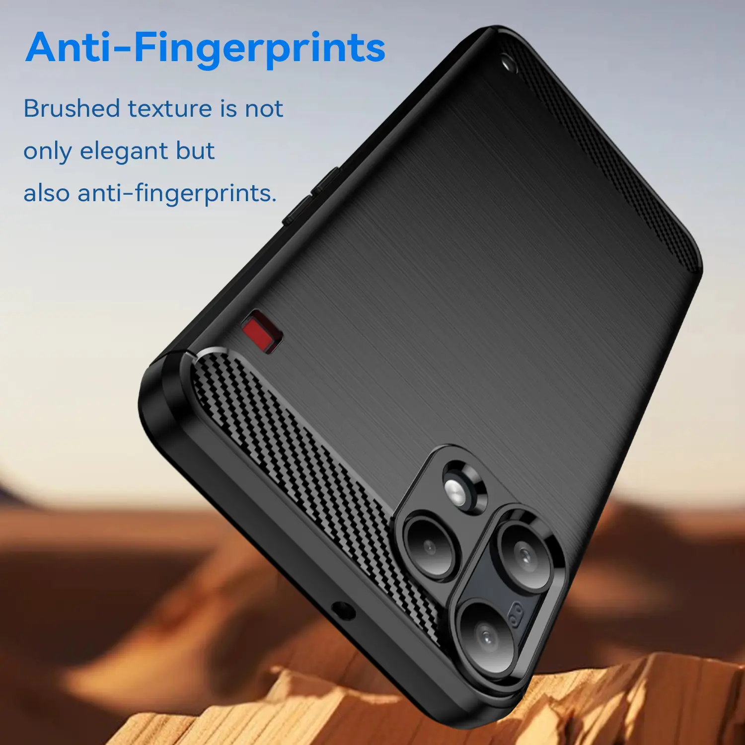 Nothing Phone 3a Lite Skal TPU Brushed Svart