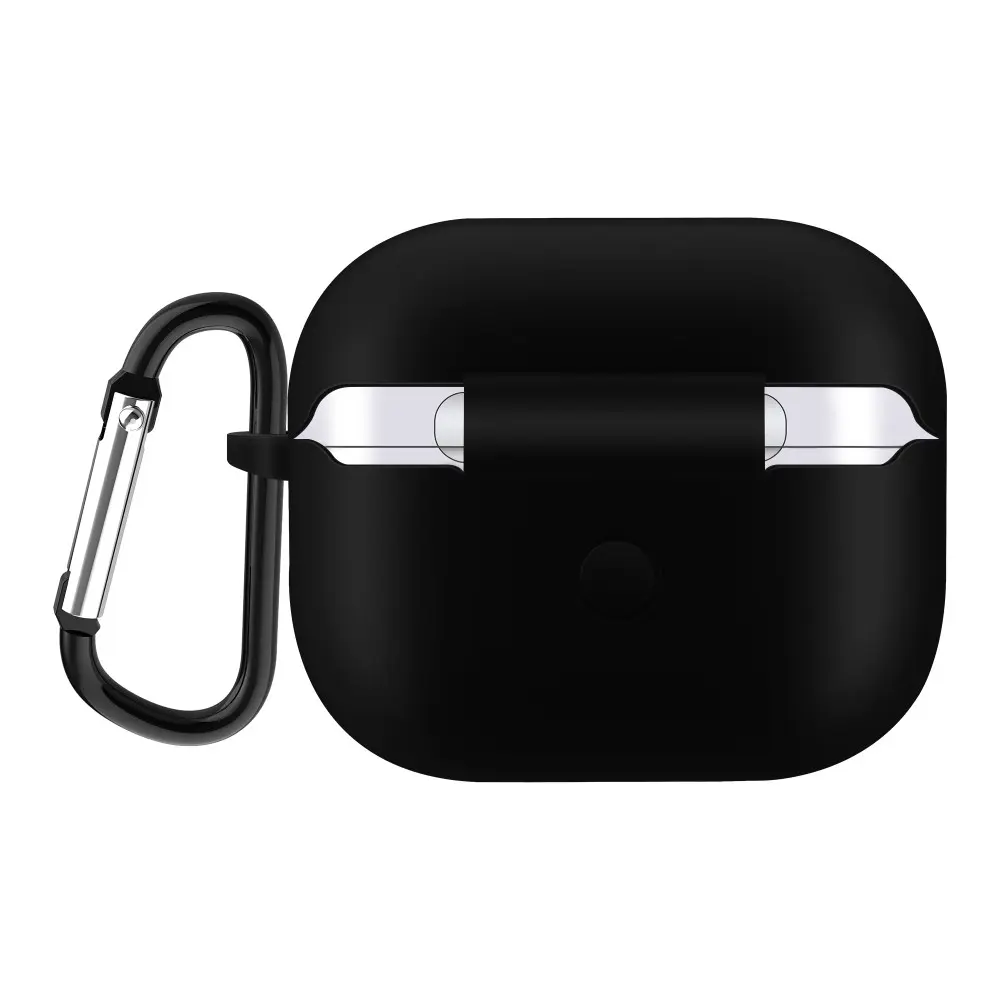 Silikonskal med karbinhake Apple AirPods 3 Svart