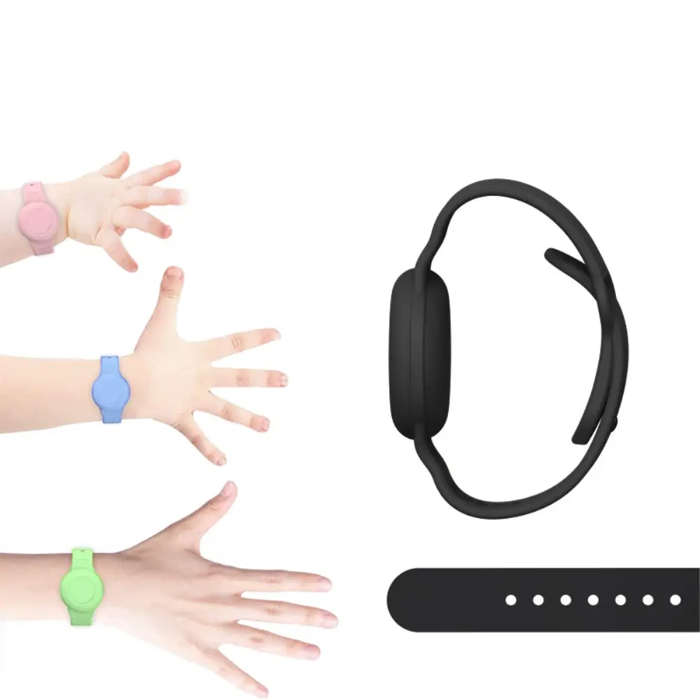 Vattentätt Silikonarmband Apple AirTag Svart