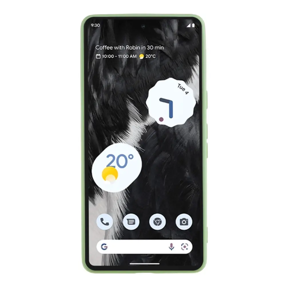 Stöttåligt Skal TPU Google Pixel 8 Grön