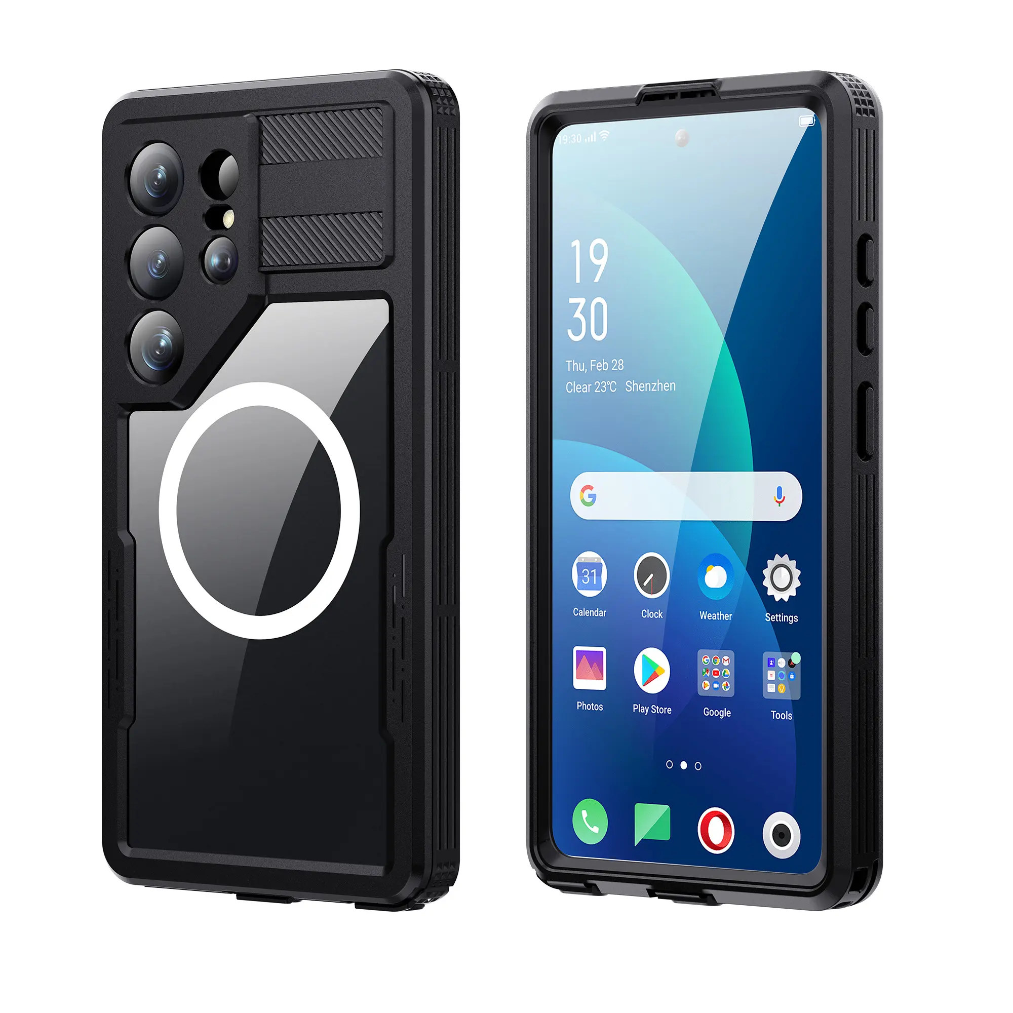 Vandtæt Cover Samsung Galaxy S26 Ultra gennemsigtig