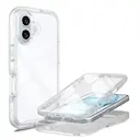 Full Protection Case iPhone 16 Gennemsigtig