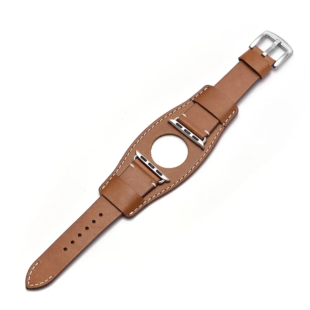 Brett Läderarmband Apple Watch Ultra 49mm 4th Gen brun
