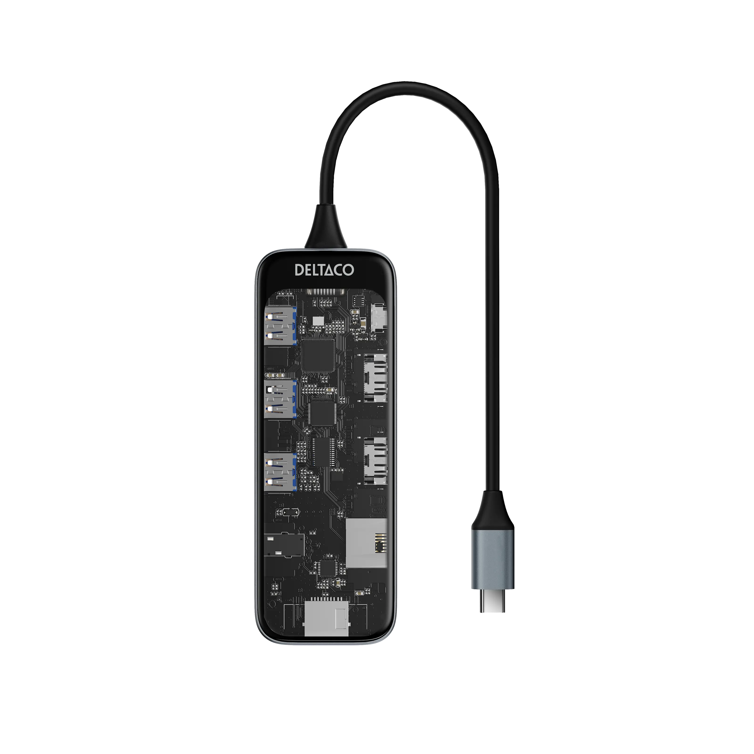 10-i-1 USB-C dockningsstation 85W PD
