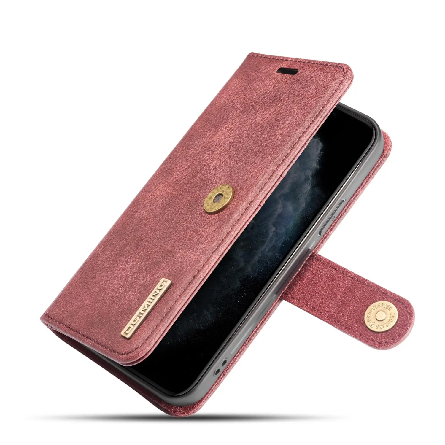 Magnet Wallet iPhone 12/iPhone 12 Pro Red