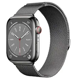 Armbånd Milanese Loop Apple Watch Series 9 41mm Graphite