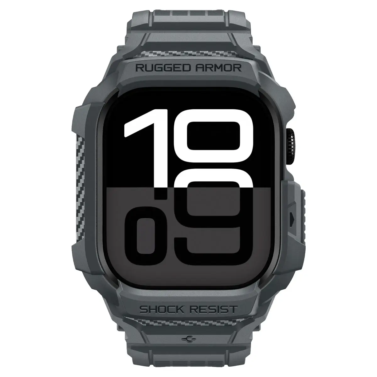 Apple Watch Series 11 46mm Case Rugged Armor Pro Grå