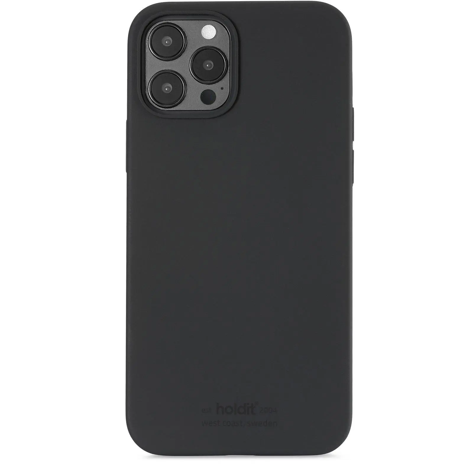 Cover Silikone iPhone 12/iPhone 12 Pro Black